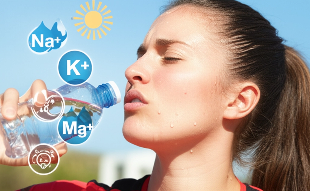 수분 균형과 전해질: 더운 날씨를 위한 수분 전략