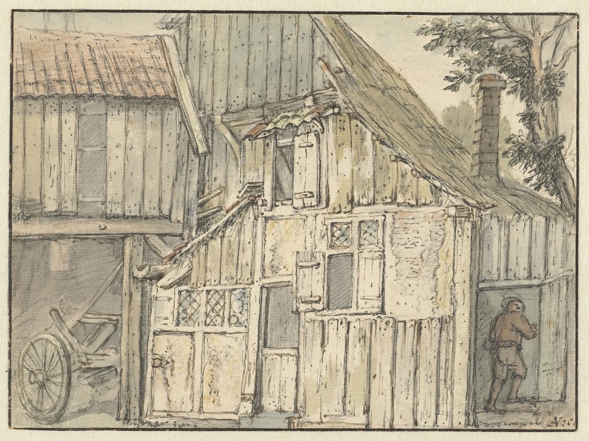 Gevel van een boerderij 1631   1649