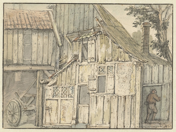 Gevel van een boerderij 1631   1649