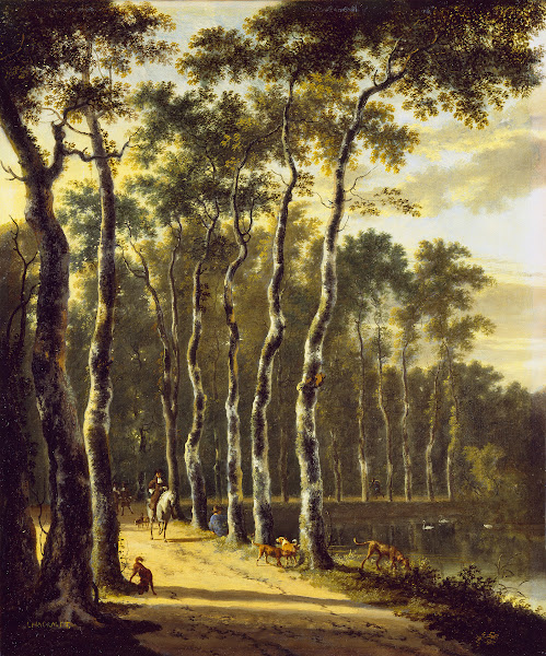 An Avenue in a Wood c1675