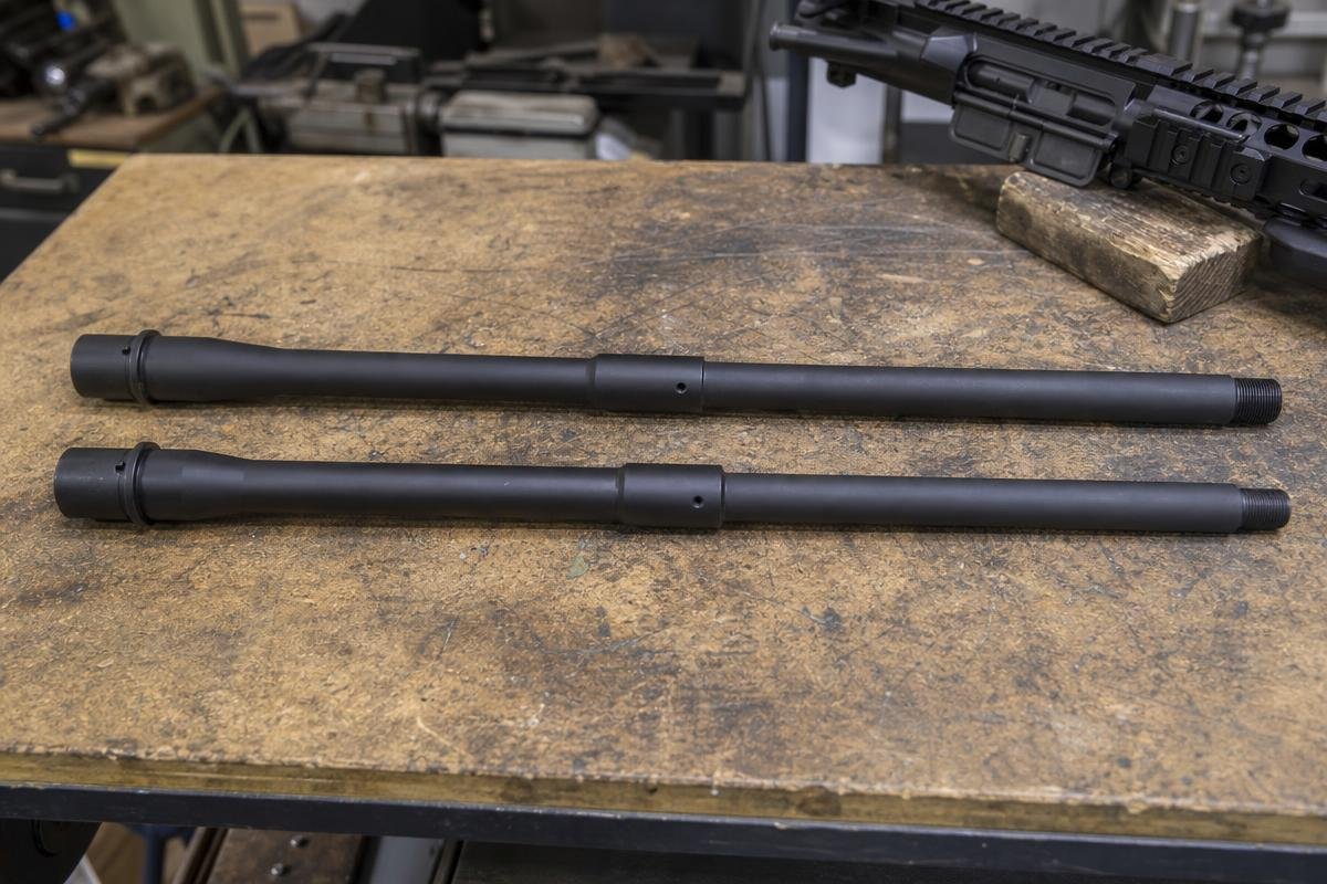 carbine vs mid-length gas system on a 16-inch AR-15