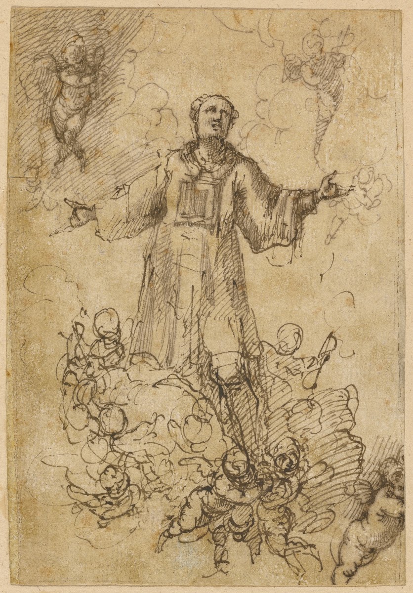 A Male Saint in Glory 16601689