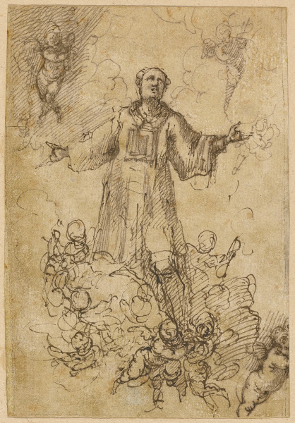 A Male Saint in Glory 16601689
