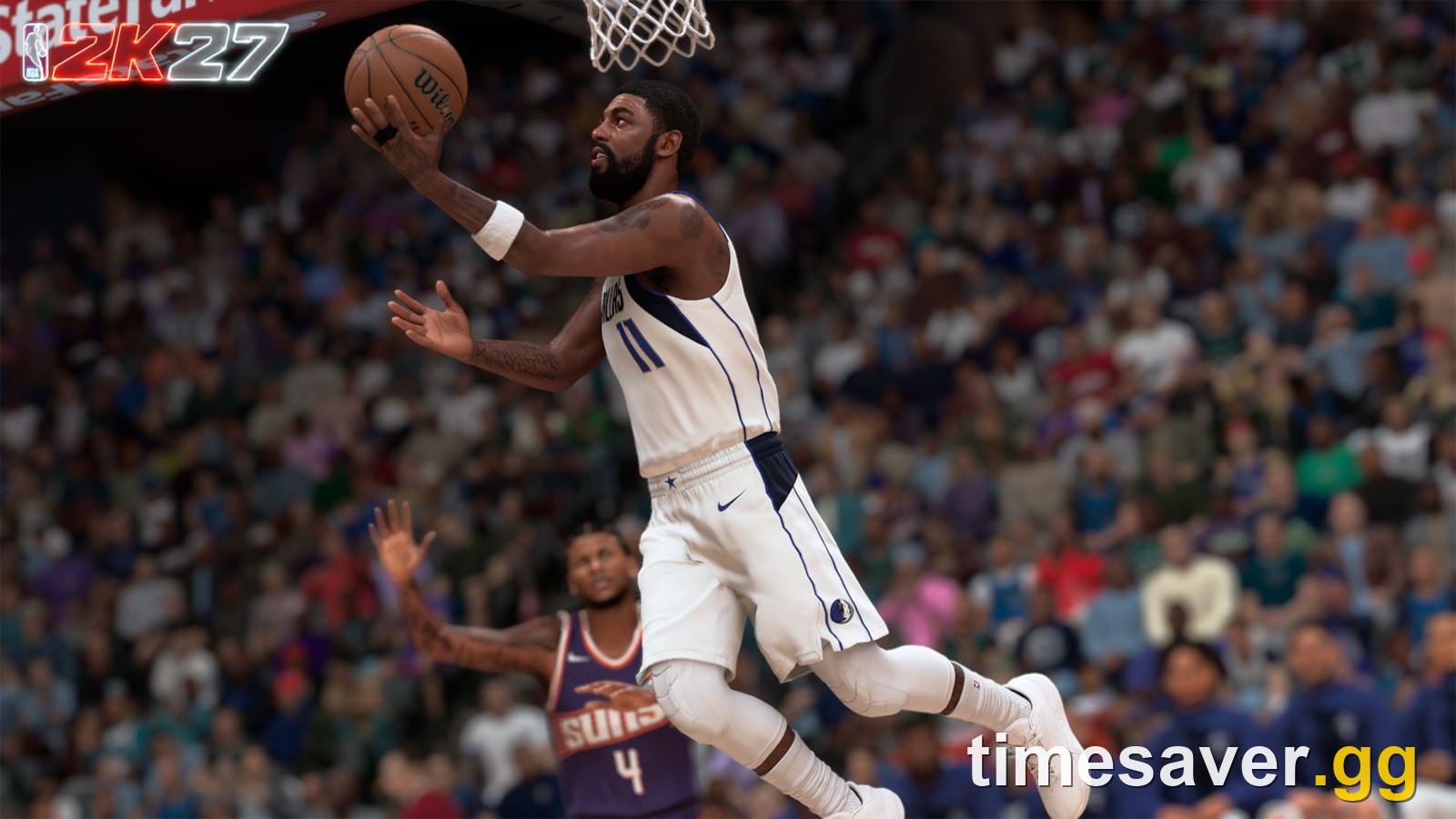 NBA 2K27 gameplay — finishing at the rim