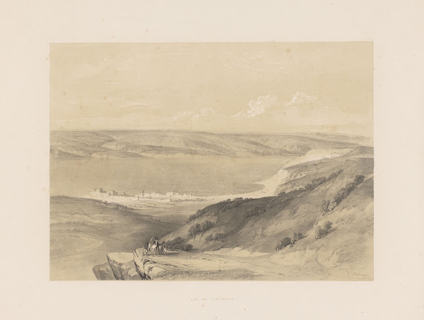 Lac de Tibériate 1852