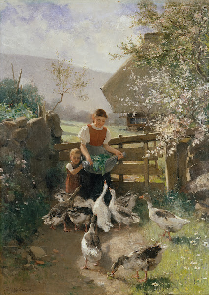 Children with Geese 1887
