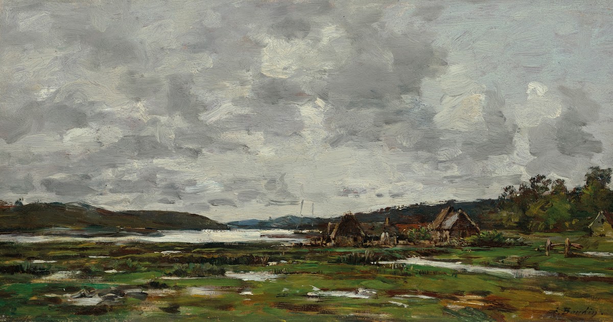 Paysage Breton circa 1867 1870