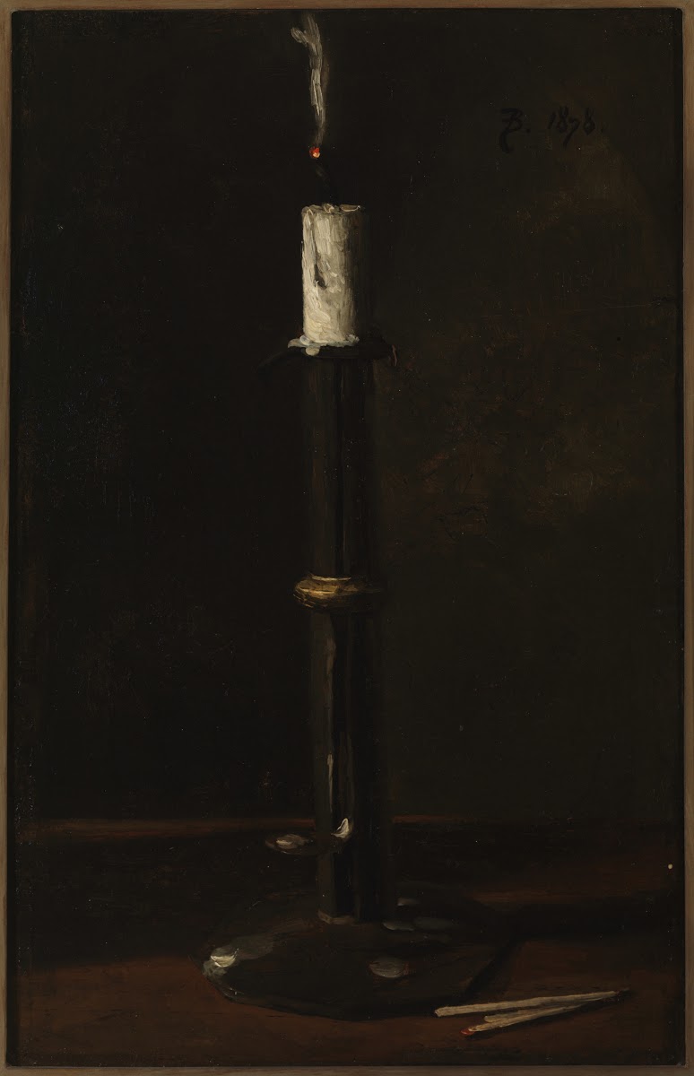 Nature morte avec bougie 1878