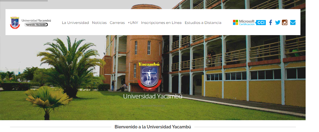 Imagen web UNY