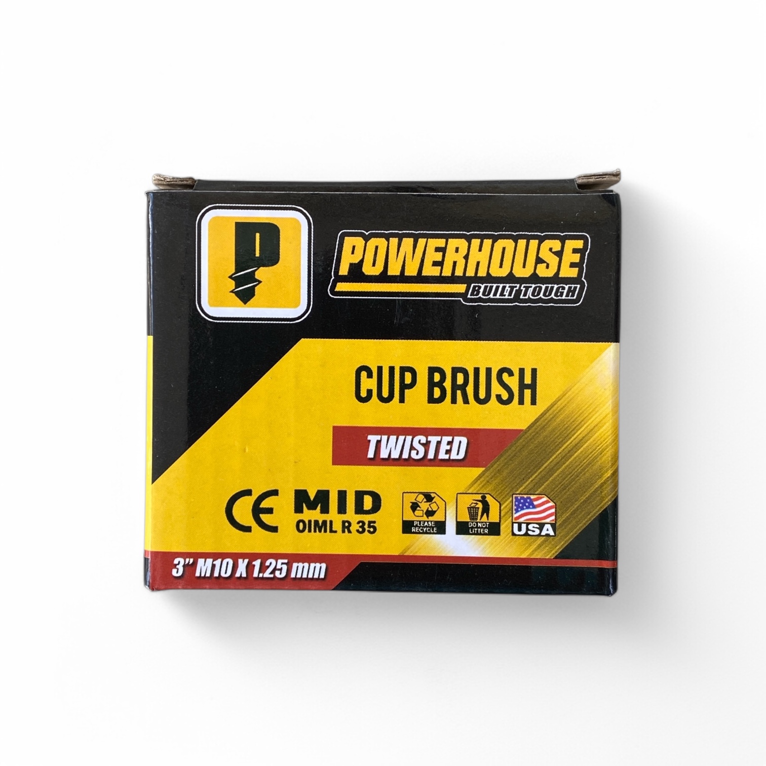 Powerhouse Cup Brush 3" Twisted
