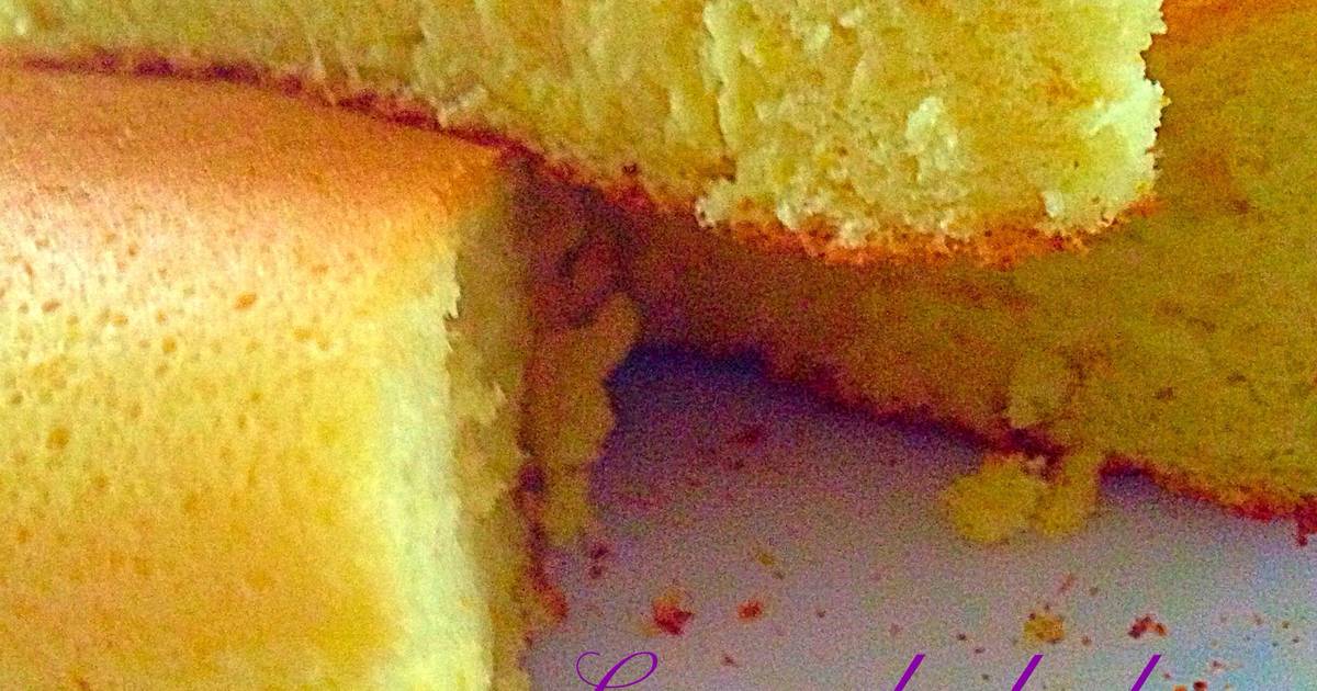 Orange Cotton Cake