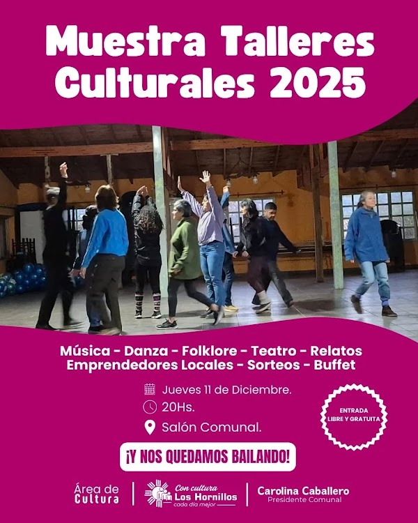 Muestra Talleres Culturales 2025 🎭🎶