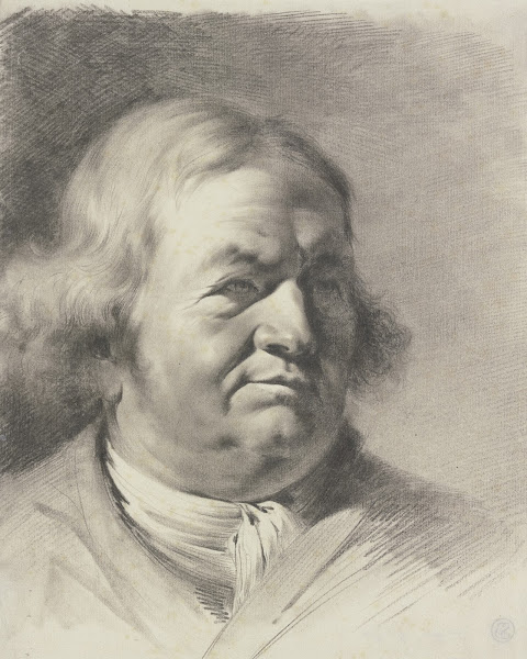 Portrait of Jean Baptiste de Boissieu with a Necktie ca 1781