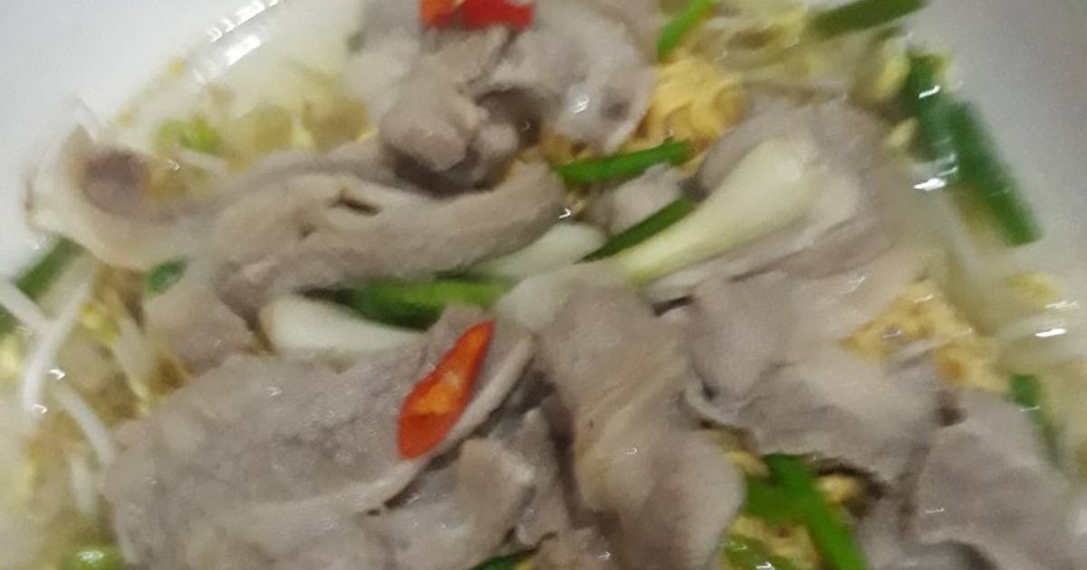Mì gói nấu thịt bò 🥗👍