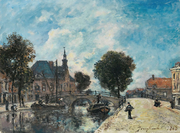 Le Spui À La Haye 1868