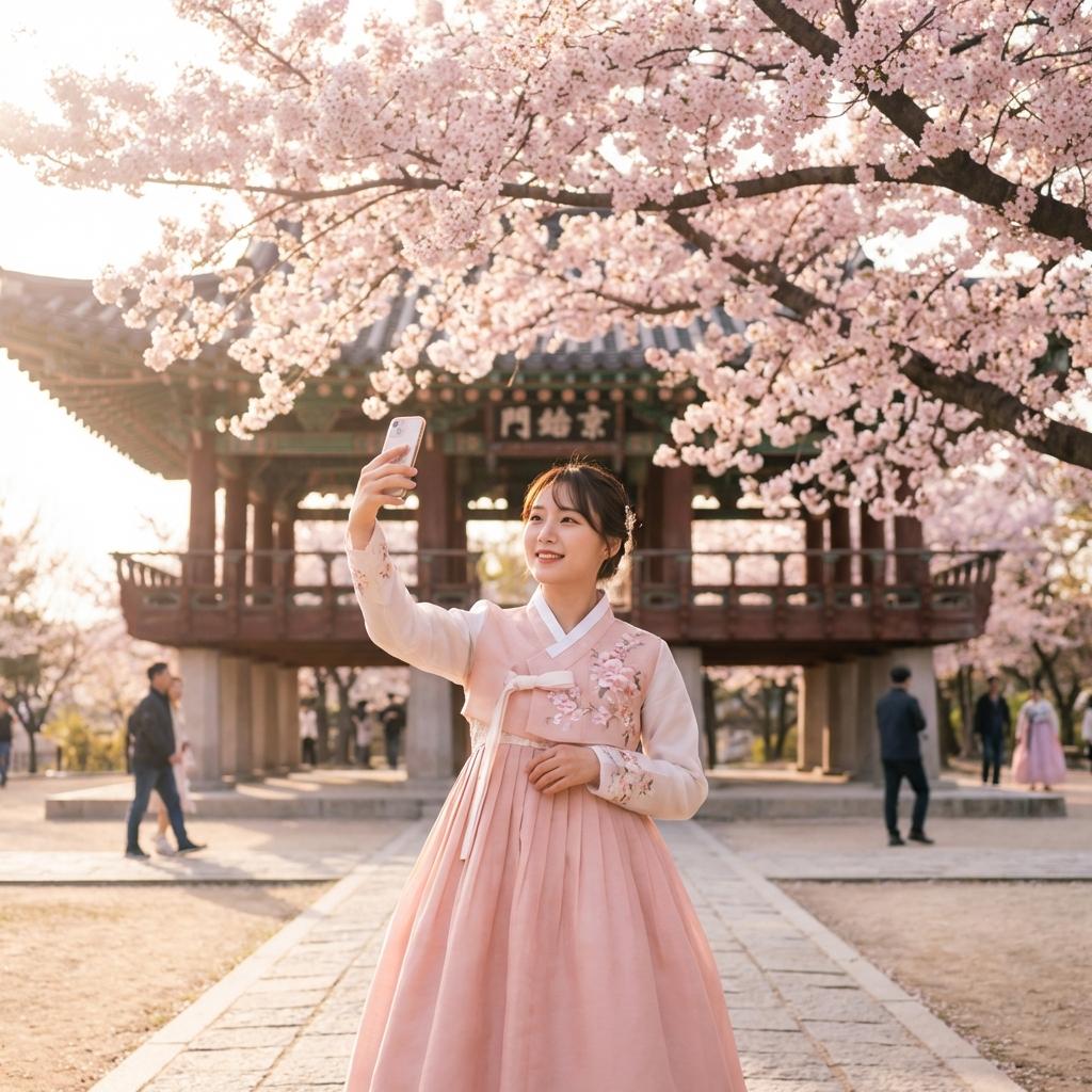 강릉 벚꽃 200% 즐기기: 인생샷 스팟 & 주변 명소