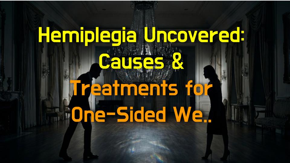Hemiplegia Uncovered: Causes & Treatments for One-Sided Weakness - Dont Ignore These Signs!