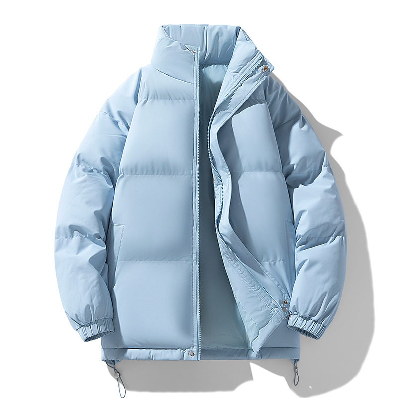 Padded hoodie jacket for men and women, warm