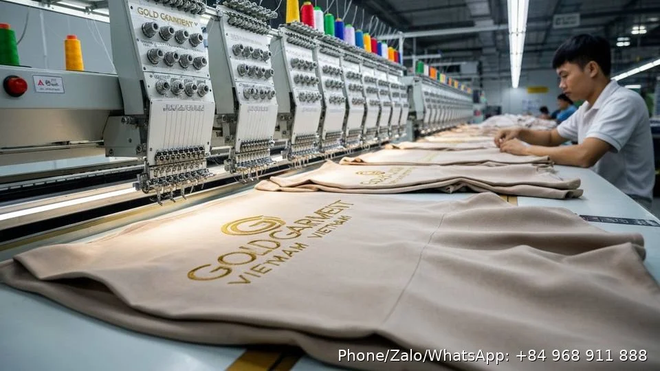 Branded Garment Manufacturing - Gold Garment Vietnam