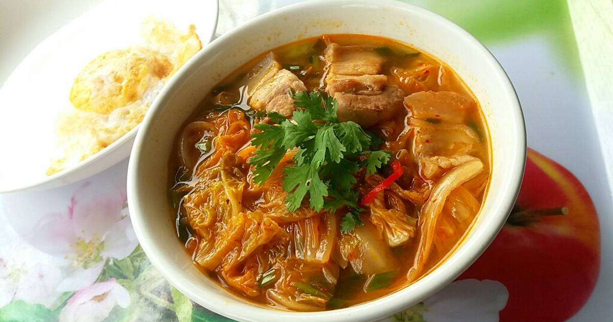 Canh kim chi