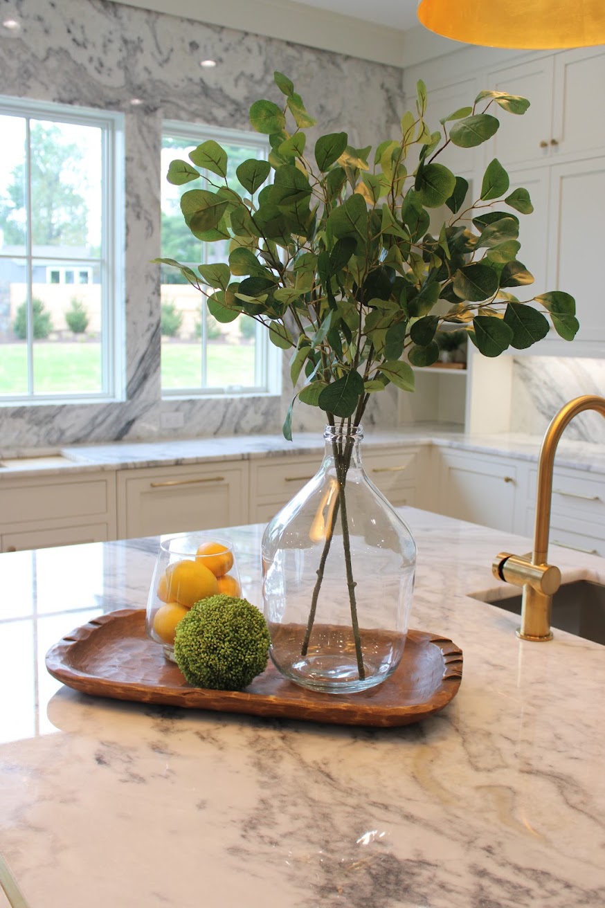 Staged interior detail