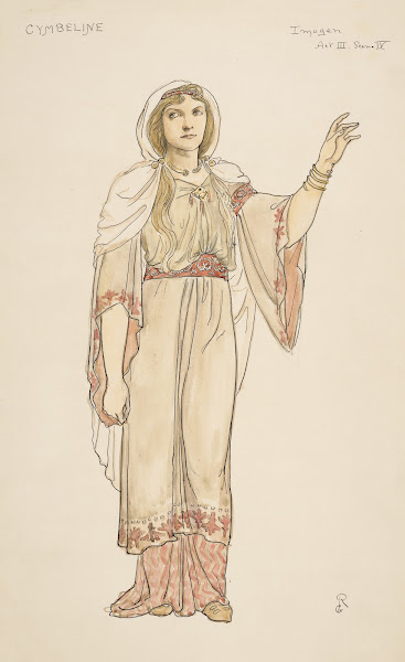 Cymbeline Imogen Act III Scene IV 1890s