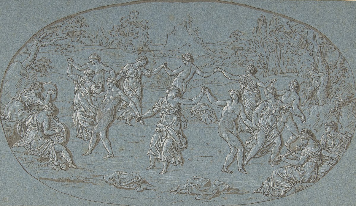 Dancing Nymphs in a Glade late 17thearly 18th century