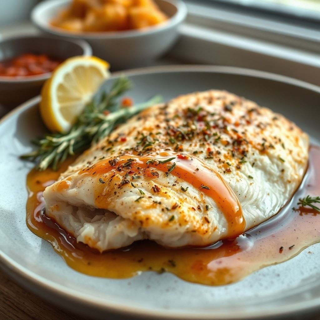 Easy Baked Tilapia Recipe for a Healthy Dinner with Simple Seasonings (30-Minute Weeknight Win) finished
