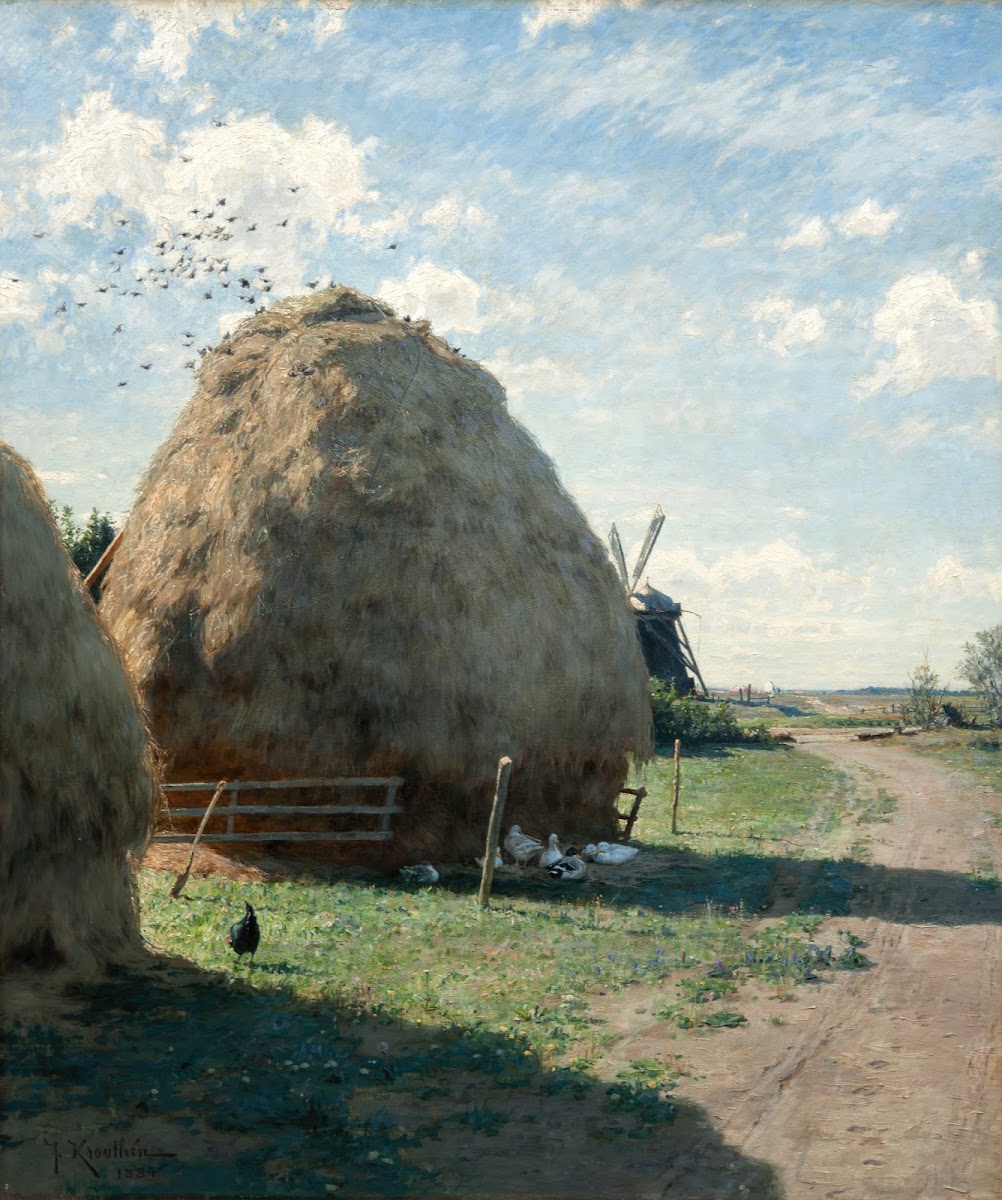 Haystacks Summer Scene from Skagen 1884