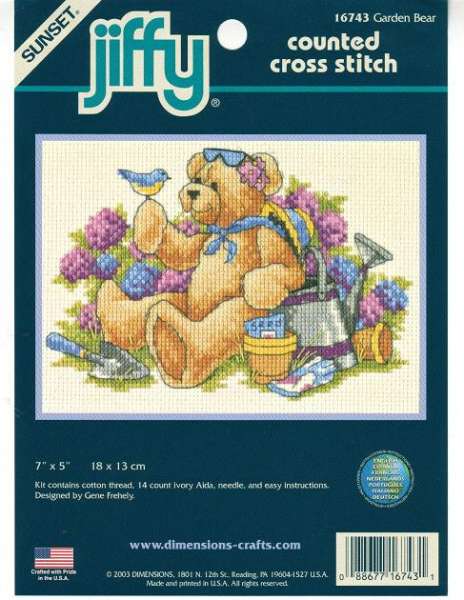 DIM16743 Garden Bear