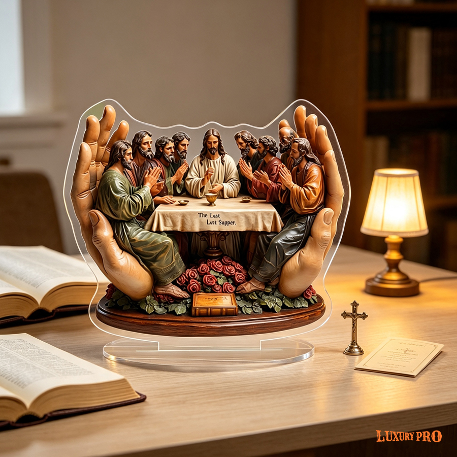 Custom Shape Acrylic Ornament With Stand