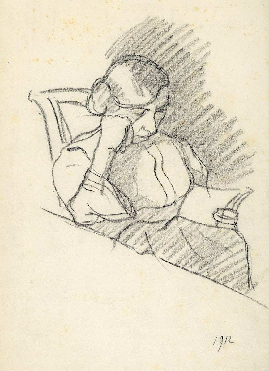 Zittende figuur 1912