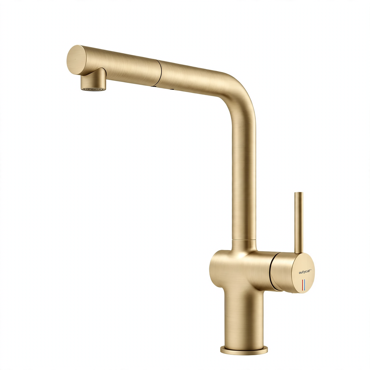 Copper kitchen faucet, pull-out, model F7035C-4