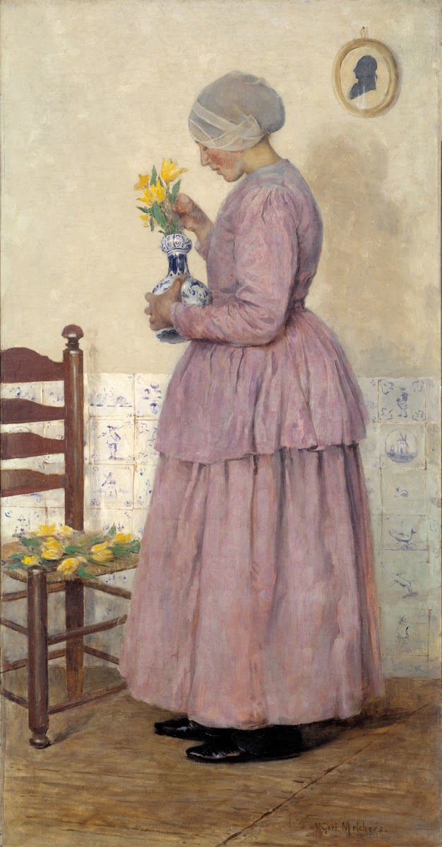 Arranging the Tulips before 1928