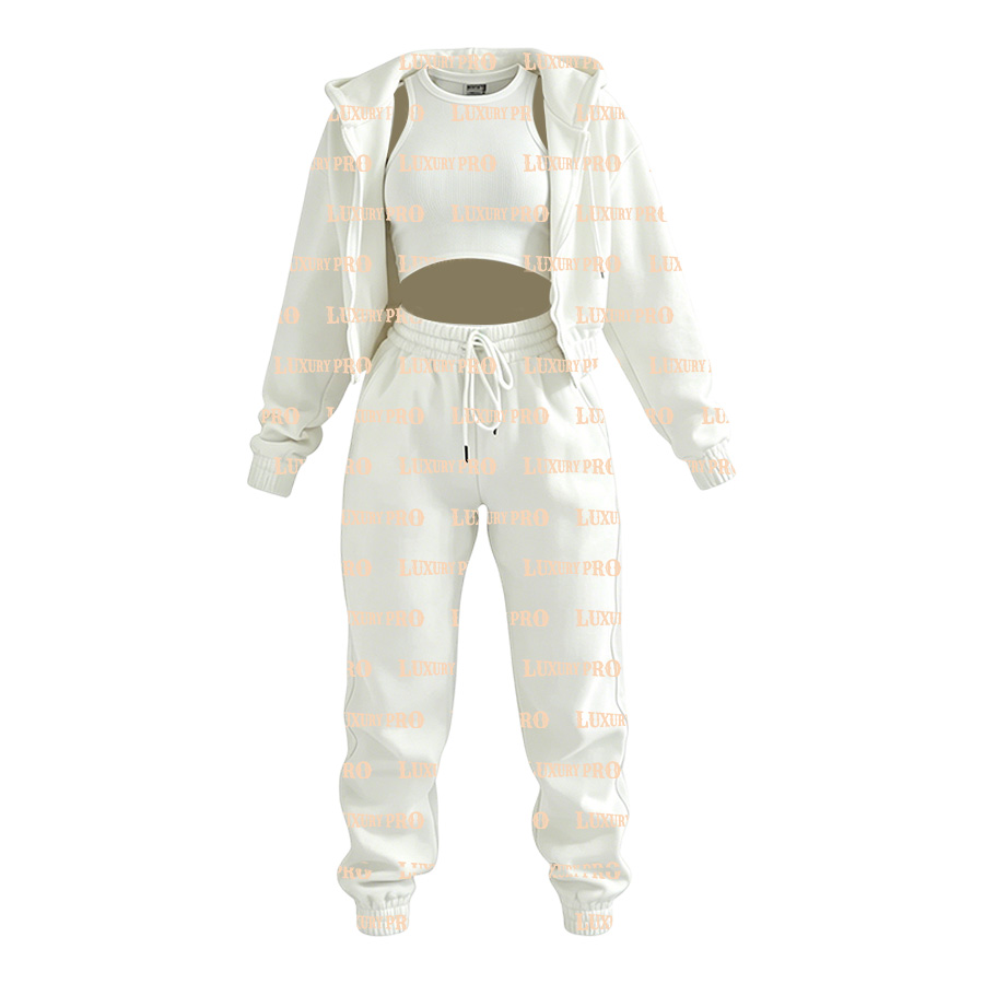 AOP Women’s cropped jacket set
