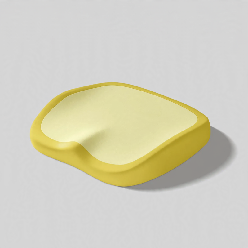 Seat cushion with memory foam back support