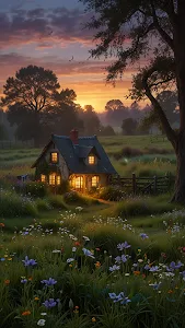 Majestic Snow Capped Mountain Peak