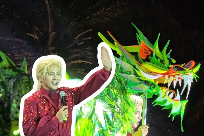 'Anh tài' S.T Sơn Thạch gây bất ngờ khi trổ tài múa rồng trên sân khấu - Chuyên trang Hoa Học Trò - Báo Tiền Phong