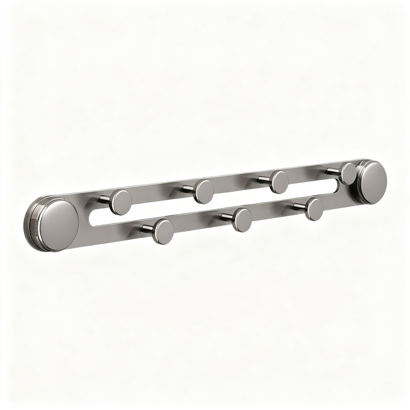 Aluminum Suction Hooks for Doors, Set of 5 or 7
