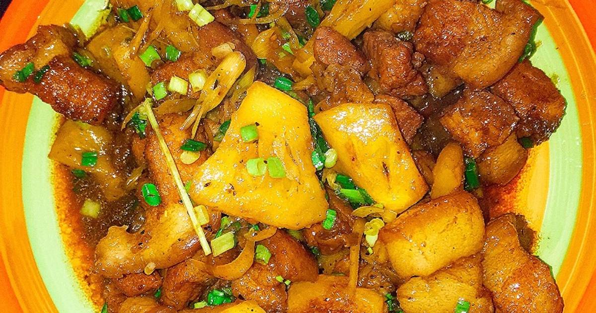 Ba Chỉ Heo Kho Dứa (Thơm)