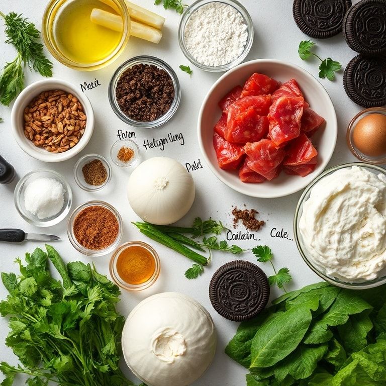 Ingredients for Delicious Oreo Mochi: A Fun Twist on a Classic Dessert – Quick & Homemade