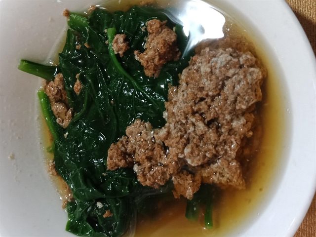 Canh Mồng Tơi Nấu Cua Đồng