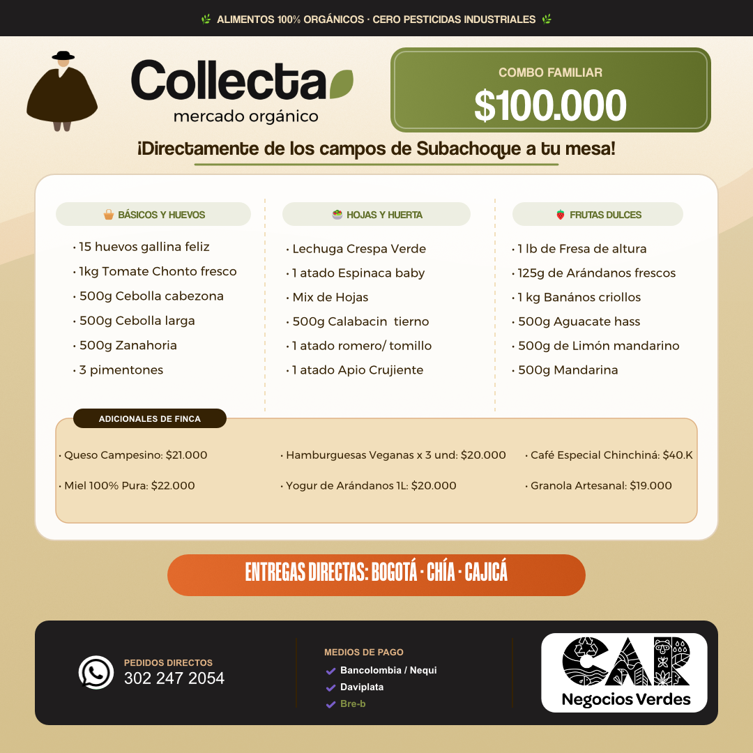 Comprar Collecta Familiar orgánico
