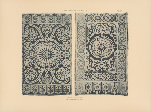 La collection Kelekian Etoffes  tapis dOrient  de Venise Pl096 1900