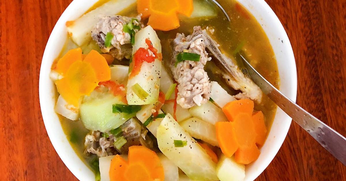 Canh su hào nấu xương 🤪