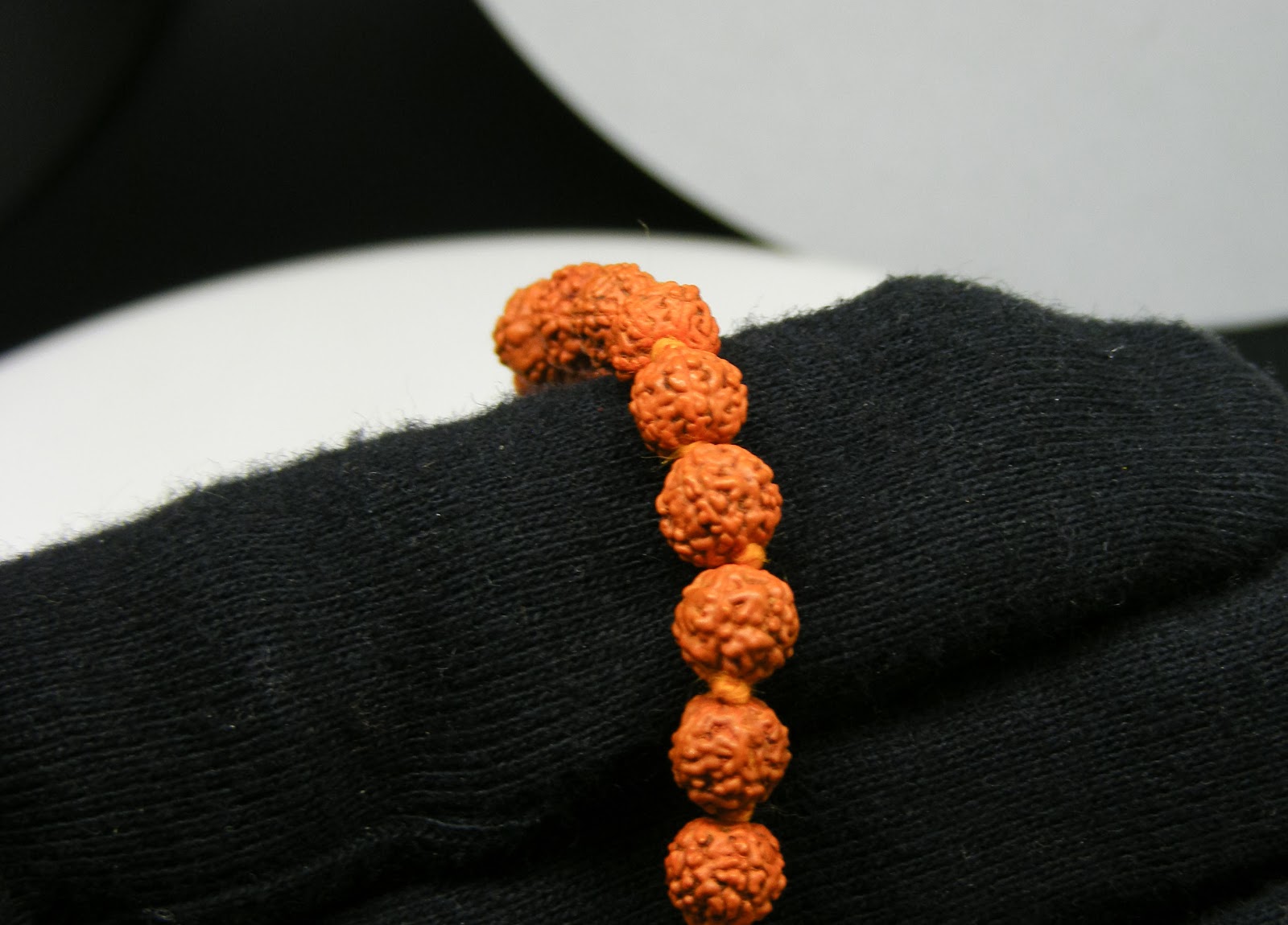 Natural Rudraksha Mala 6–6.5 MM