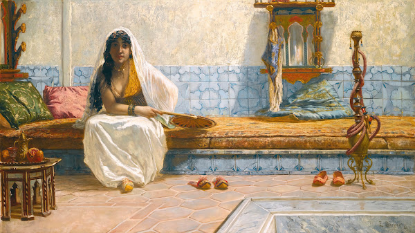 A moment of repose 1889