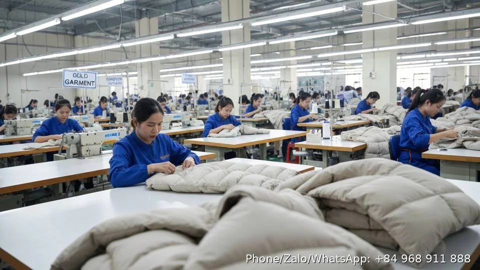 Down Jacket Manufacturer - Gold Garment Vietnam