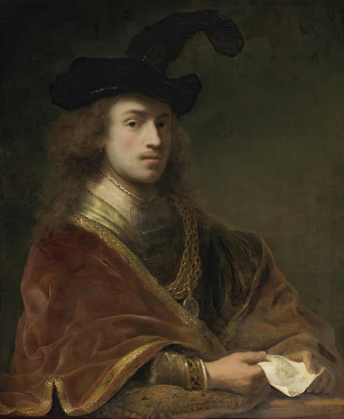 Self Portrait Behind A Parapet 1648