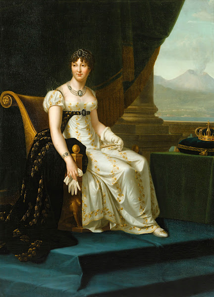 Portraitof caroline bonapartequeen of naples and of the two sicilies